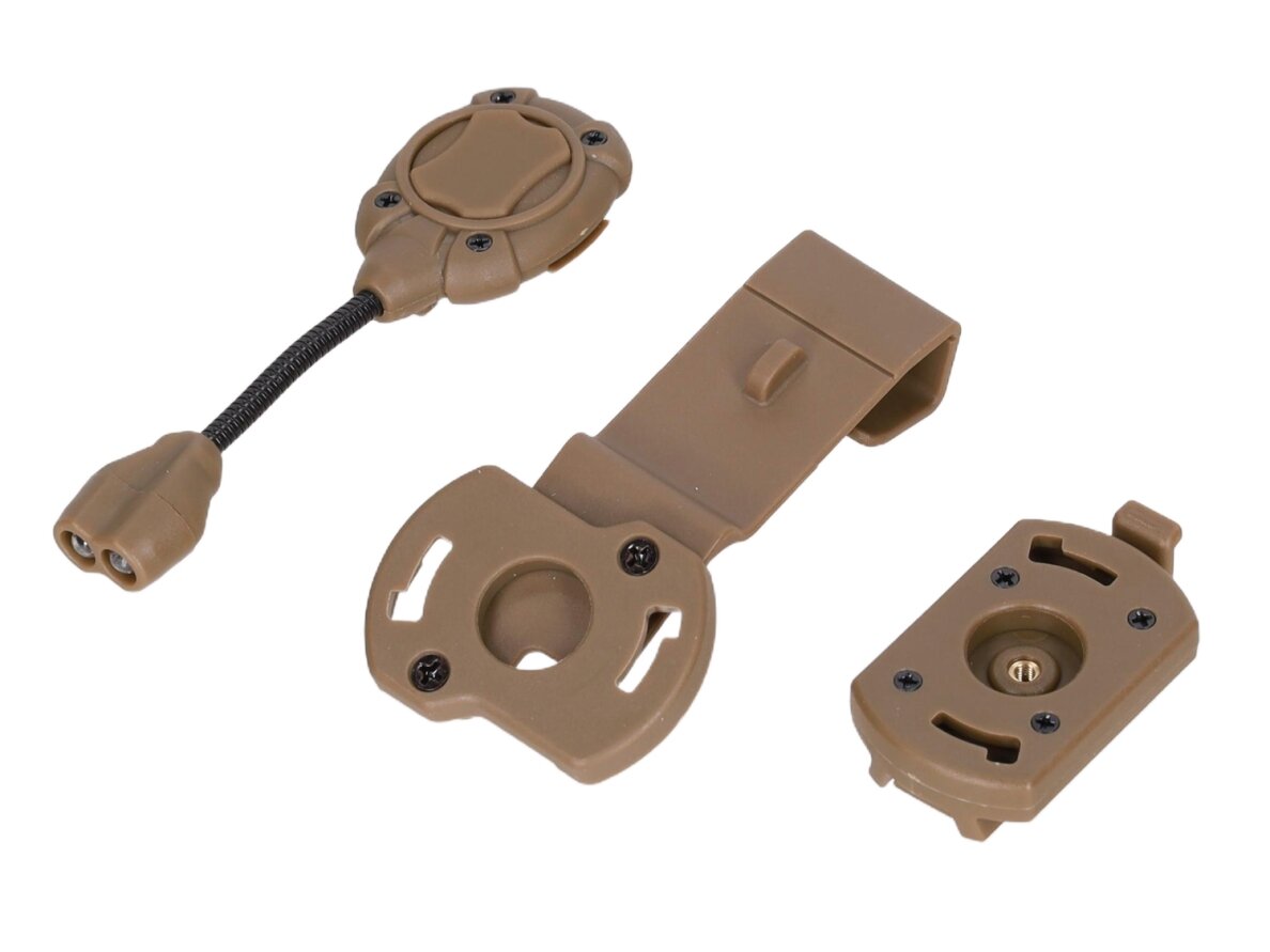 Latarka taktyczna na hełm Specna Arms MC 3.0 Tan 2