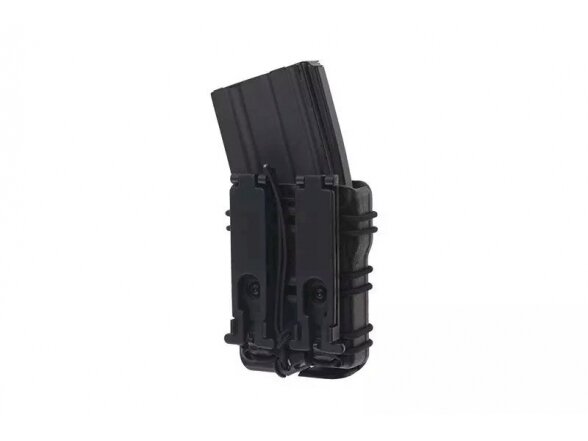Ładownica SMC na magazynek 5.56 (MOLLE) - czarna 2 Ładownica SMC na magazynek 5.56 (MOLLE) - czarna 2