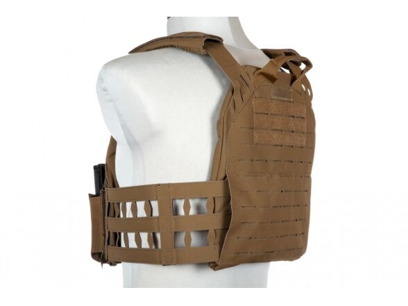 Laser-Cut plate carrier Stegadon - Coyote Brown 1