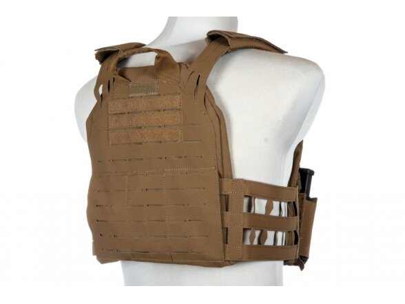 Laser-Cut plate carrier Stegadon - Coyote Brown 4