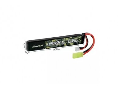 LiPo battery Gens Ace 7.4v 25/50C 1200mah 1