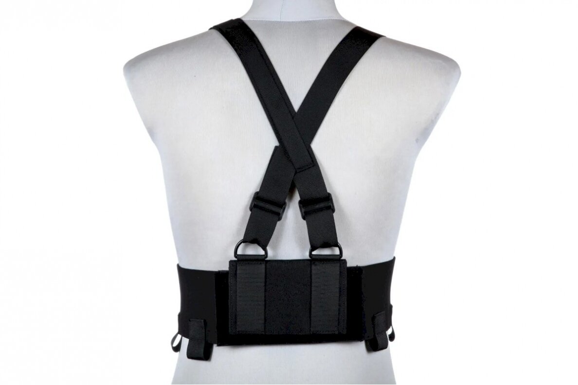Low-Vis Chest Rig - Black 2 Low-Vis Chest Rig - Black 2