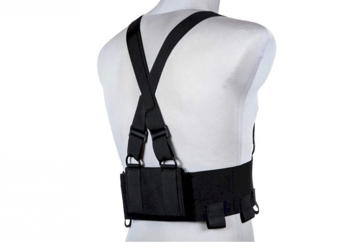 Low-Vis Chest Rig - Black 5 Low-Vis Chest Rig - Black 5