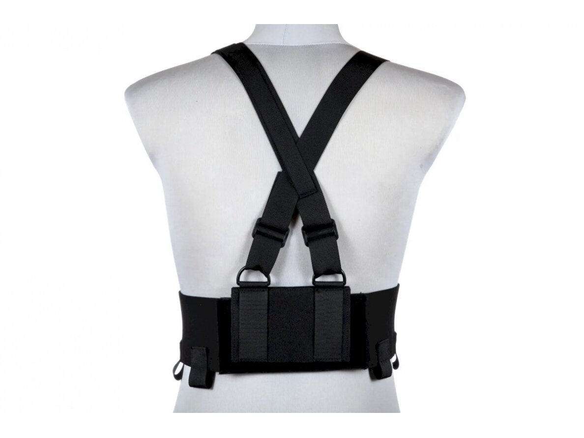 Low-Vis Chest Rig - Black 2 Low-Vis Chest Rig - Black 2