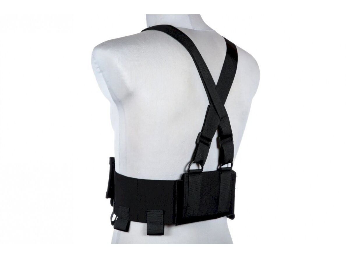 Low-Vis Chest Rig - Black 4 Low-Vis Chest Rig - Black 4
