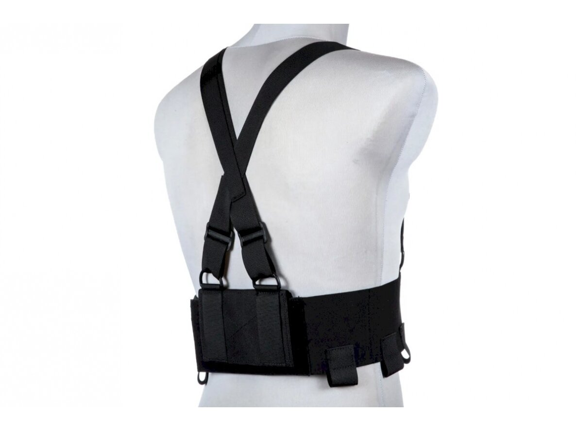 Low-Vis Chest Rig - Black 5 Low-Vis Chest Rig - Black 5