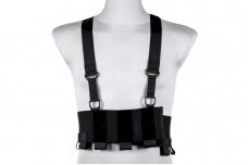 Low-Vis Chest Rig - Black