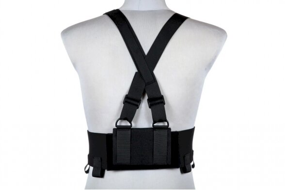 Low-Vis Chest Rig - Black 2 Low-Vis Chest Rig - Black 2