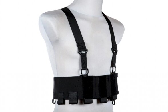 Low-Vis Chest Rig - Black 3 Low-Vis Chest Rig - Black 3