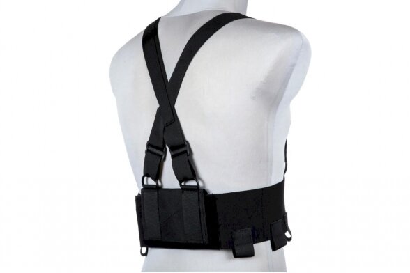 Low-Vis Chest Rig - Black 5 Low-Vis Chest Rig - Black 5