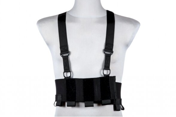 Low-Vis Chest Rig - Black Low-Vis Chest Rig - Black