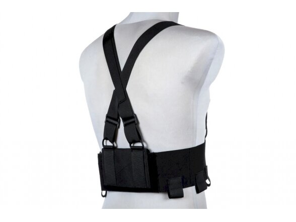Low-Vis Chest Rig - Black 5 Low-Vis Chest Rig - Black 5