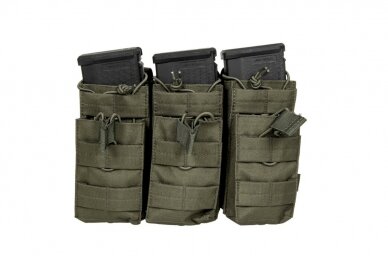 M4/M16 type triple duo magazine pouch - olive 1