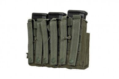 M4/M16 type triple duo magazine pouch - olive 2