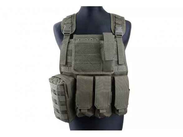 MBSS type Tactical Vest - olive 2 MBSS type Tactical Vest - olive 2