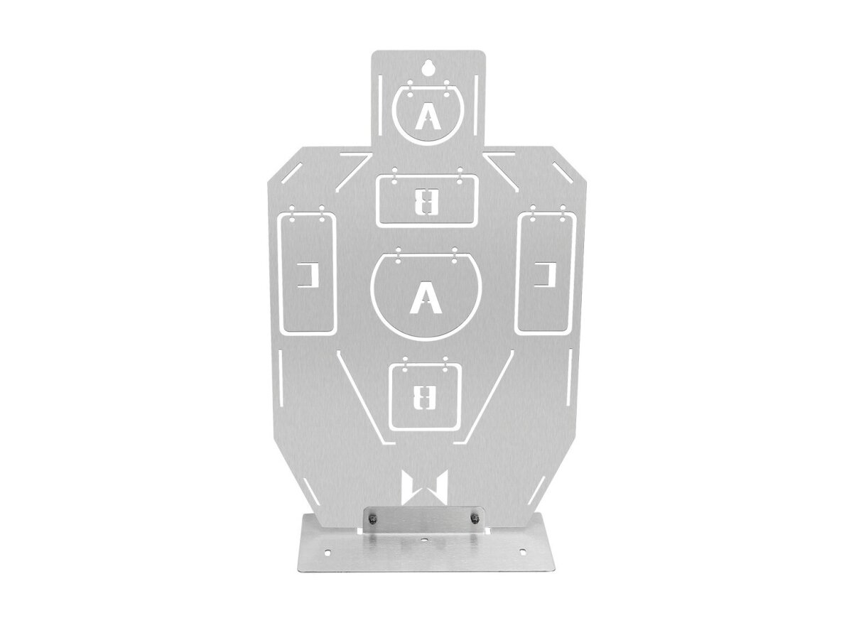 Airsoft Metal torso target ABC