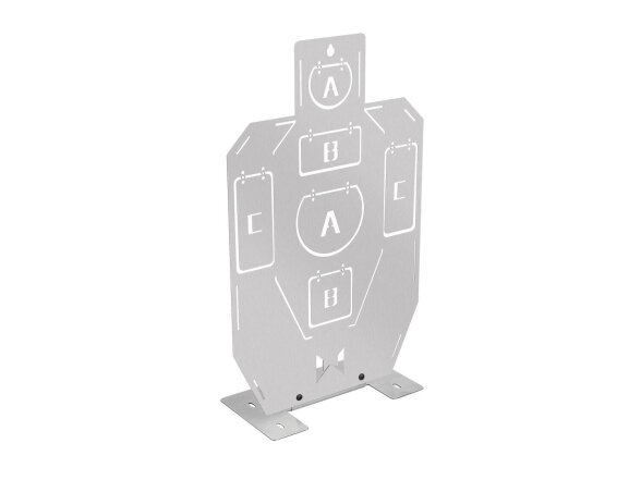 Airsoft Metal torso target ABC 1