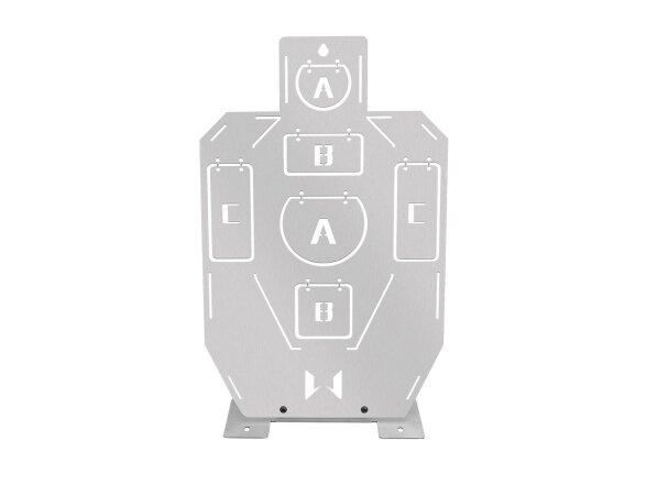 Airsoft Metal torso target ABC 2