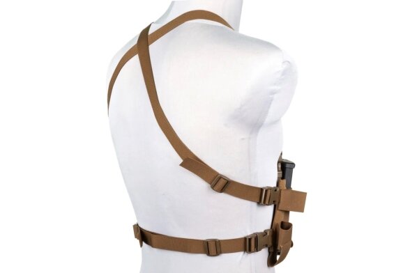 Minimalist Chest Rig waistcoat Wosport VE-108 Coyote Brown 4 Minimalist Chest Rig waistcoat Wosport VE-108 Coyote Brown 4