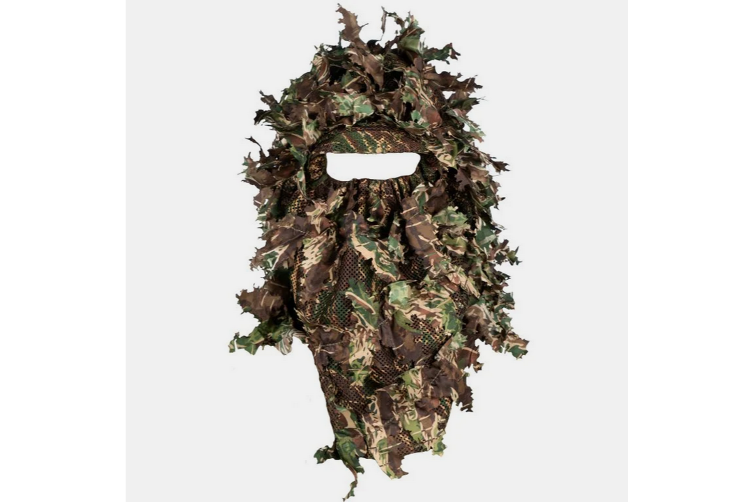 Modulinis 3D Ghillie kostiumas – Gobtuvas – Kreuzotter Modulinis 3D Ghillie kostiumas – Gobtuvas – Kreuzotter