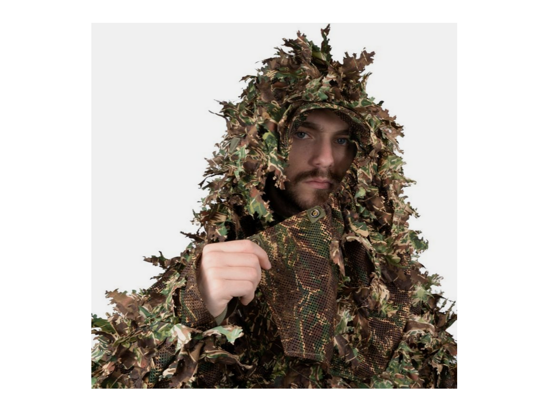 Modular 3D Ghillie Suit – Hood – Kreuzotter 9