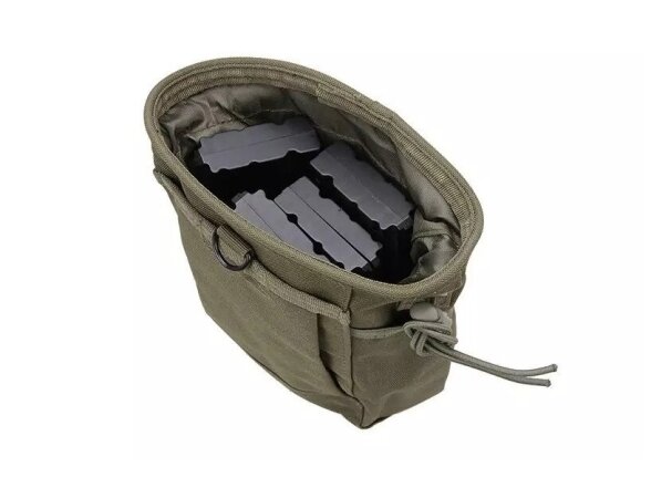Molle small dump pouch - Olive 4