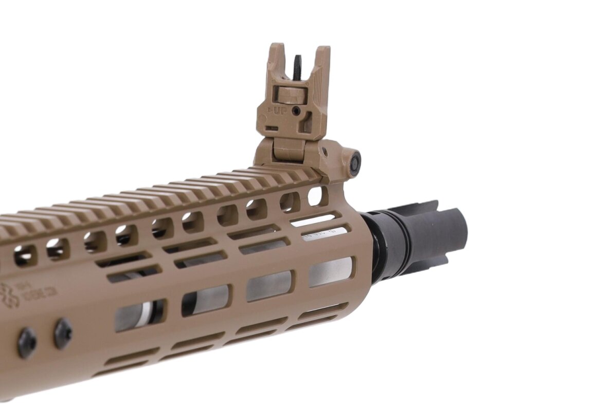 Noveske x EMG N4 Gen.3 SHORTY Cyma Platinum Gen.2 AEG Assault Rifle 10.5" - Tan 10 Noveske x EMG N4 Gen.3 SHORTY Cyma Platinum Gen.2 AEG Assault Rifle 10.5" - Tan 10