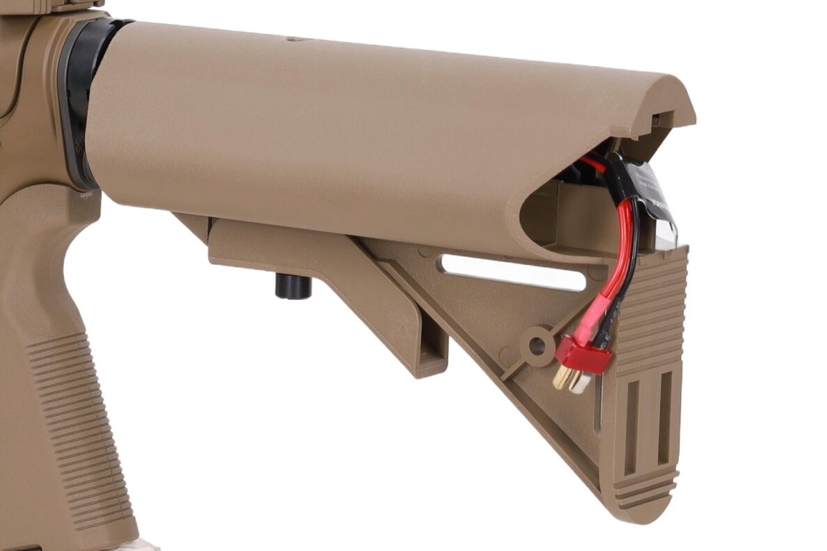 Noveske x EMG N4 Gen.3 SHORTY Cyma Platinum Gen.2 AEG Assault Rifle 10.5" - Tan 4 Noveske x EMG N4 Gen.3 SHORTY Cyma Platinum Gen.2 AEG Assault Rifle 10.5" - Tan 4