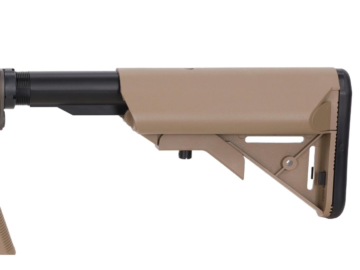 Noveske x EMG N4 Gen.3 SHORTY Cyma Platinum Gen.2 AEG Assault Rifle 10.5" - Tan 2 Noveske x EMG N4 Gen.3 SHORTY Cyma Platinum Gen.2 AEG Assault Rifle 10.5" - Tan 2