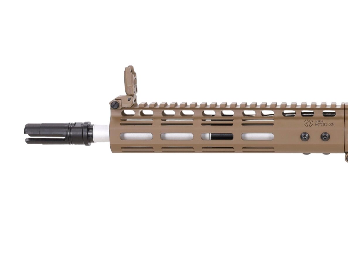 Noveske x EMG N4 Gen.3 SHORTY Cyma Platinum Gen.2 AEG Assault Rifle 10.5" - Tan 16 Noveske x EMG N4 Gen.3 SHORTY Cyma Platinum Gen.2 AEG Assault Rifle 10.5" - Tan 16