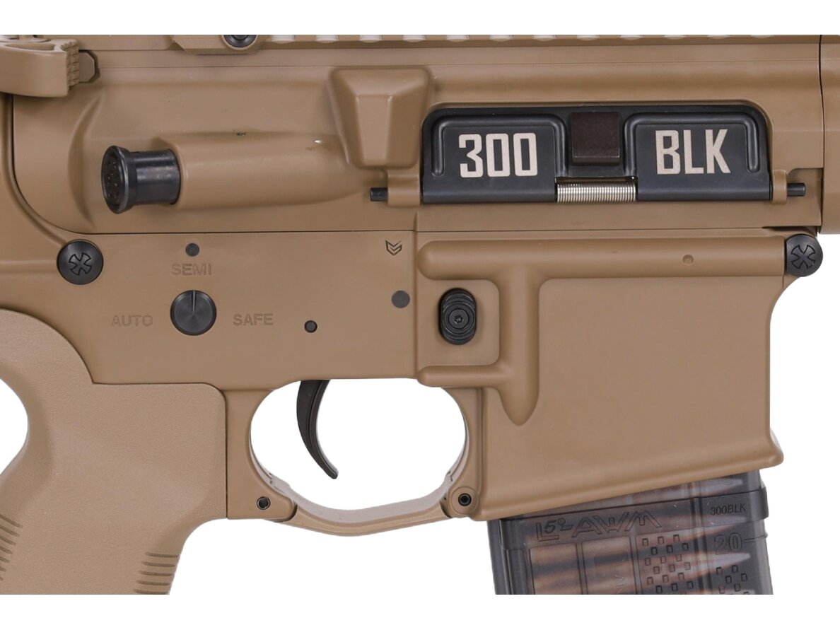 Noveske x EMG N4 Gen.3 SHORTY Cyma Platinum Gen.2 AEG Assault Rifle 10.5" - Tan 5 Noveske x EMG N4 Gen.3 SHORTY Cyma Platinum Gen.2 AEG Assault Rifle 10.5" - Tan 5