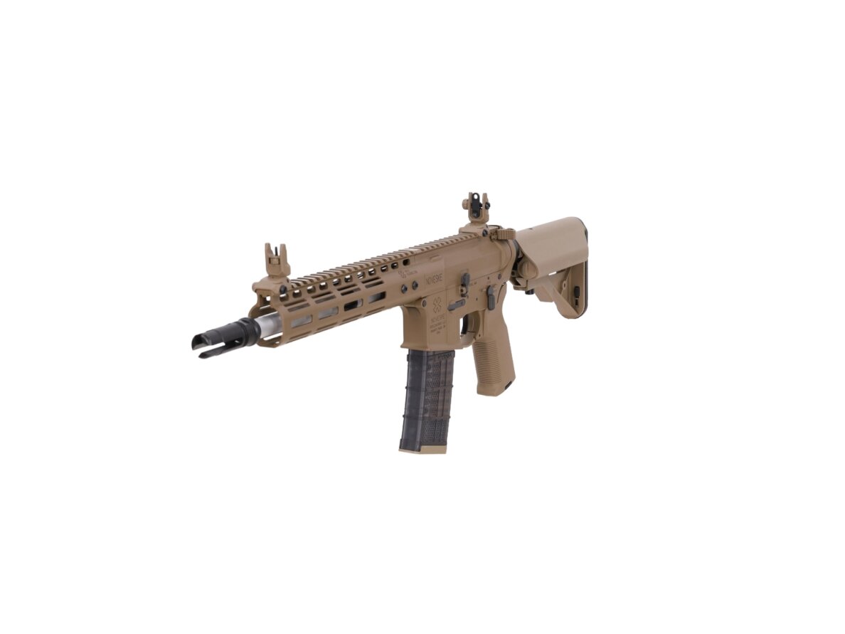 Noveske x EMG N4 Gen.3 SHORTY Cyma Platinum Gen.2 AEG Assault Rifle 10.5" - Tan 9 Noveske x EMG N4 Gen.3 SHORTY Cyma Platinum Gen.2 AEG Assault Rifle 10.5" - Tan 9