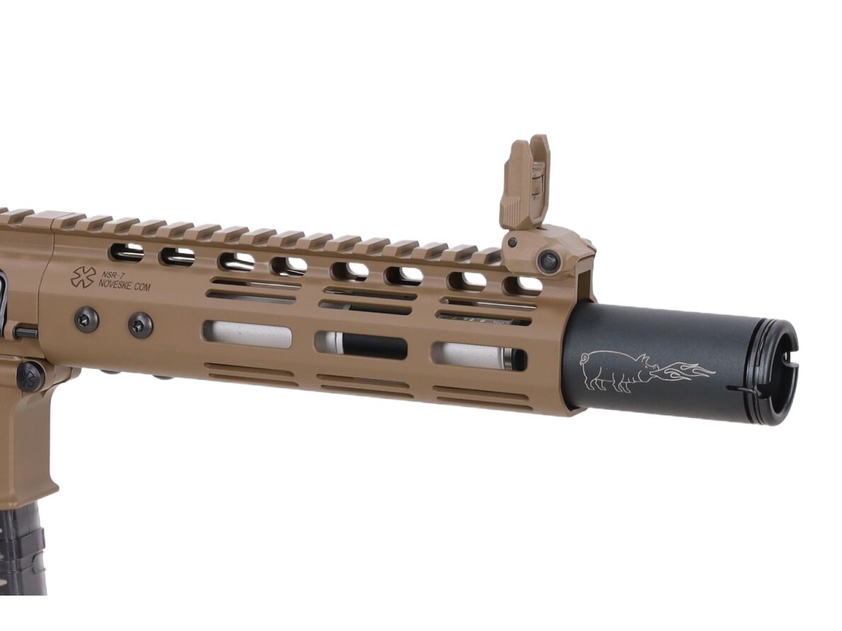 Noveske x EMG N4 PDW CGS GBBR 7.5" Assault Rifle - Tan 4