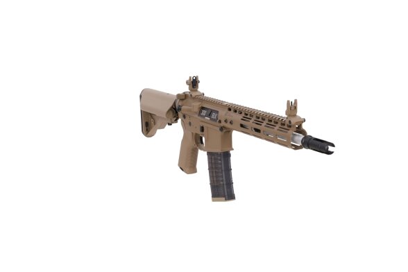 Noveske x EMG N4 Gen.3 SHORTY Cyma Platinum Gen.2 AEG Assault Rifle 10.5" - Tan 1 Noveske x EMG N4 Gen.3 SHORTY Cyma Platinum Gen.2 AEG Assault Rifle 10.5" - Tan 1