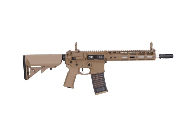 Noveske x EMG N4 Gen.3 SHORTY Cyma Platinum Gen.2 AEG Assault Rifle 10.5" - Tan 14 Noveske x EMG N4 Gen.3 SHORTY Cyma Platinum Gen.2 AEG Assault Rifle 10.5" - Tan 14
