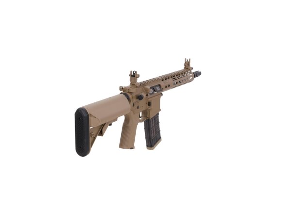Noveske x EMG N4 Gen.3 SHORTY Cyma Platinum Gen.2 AEG Assault Rifle 10.5" - Tan 7 Noveske x EMG N4 Gen.3 SHORTY Cyma Platinum Gen.2 AEG Assault Rifle 10.5" - Tan 7