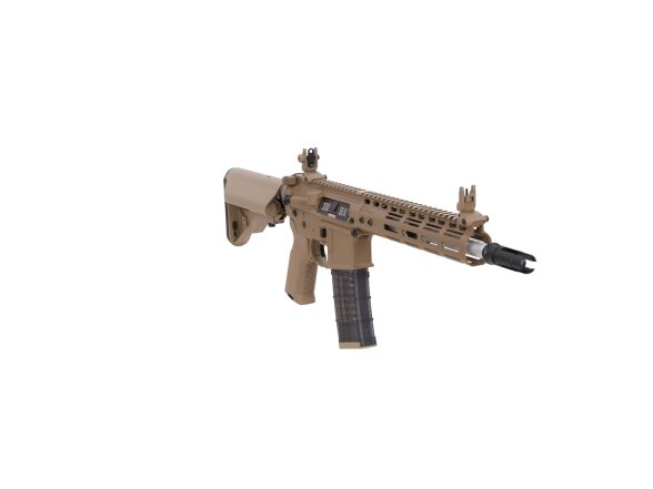 Noveske x EMG N4 Gen.3 SHORTY Cyma Platinum Gen.2 AEG Assault Rifle 10.5" - Tan 1 Noveske x EMG N4 Gen.3 SHORTY Cyma Platinum Gen.2 AEG Assault Rifle 10.5" - Tan 1