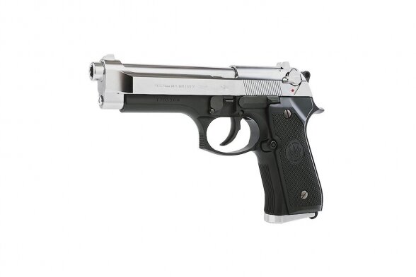Pistoletas Tokyo Marui M92F Black/Silver 1 Pistoletas Tokyo Marui M92F Black/Silver 1