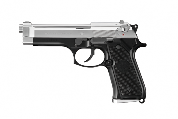 Pistoletas Tokyo Marui M92F Black/Silver Pistoletas Tokyo Marui M92F Black/Silver