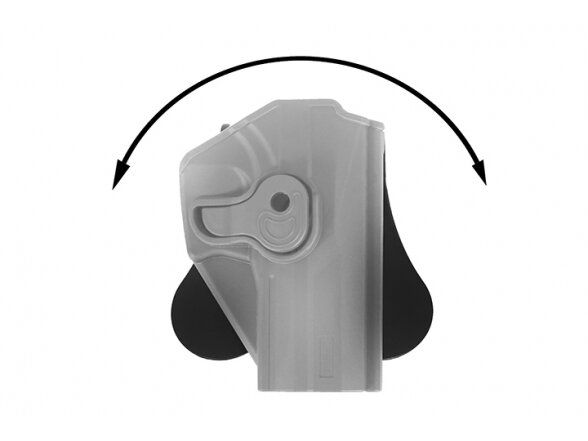Polymer holster for M9 models. 7 Polymer holster for M9 models. 7