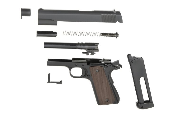 Pistoleto modelis Colt 1911 CO2 5