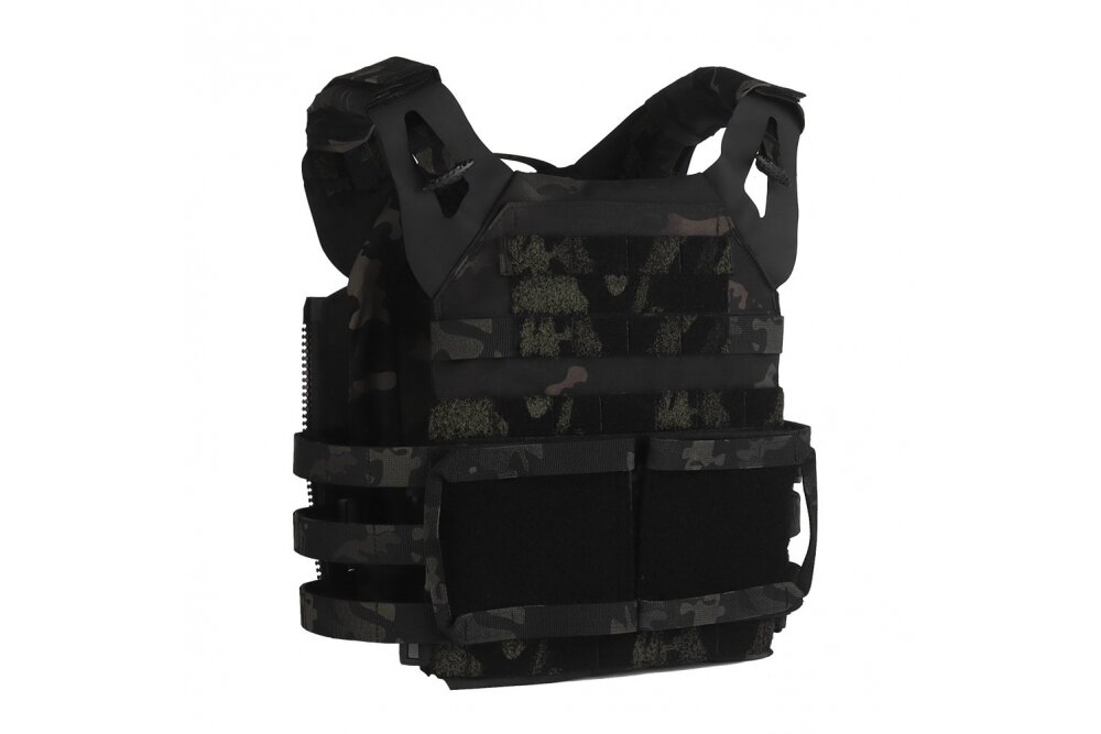 Plate Carrier Vest Wosport VE-99 Multicam Black 1