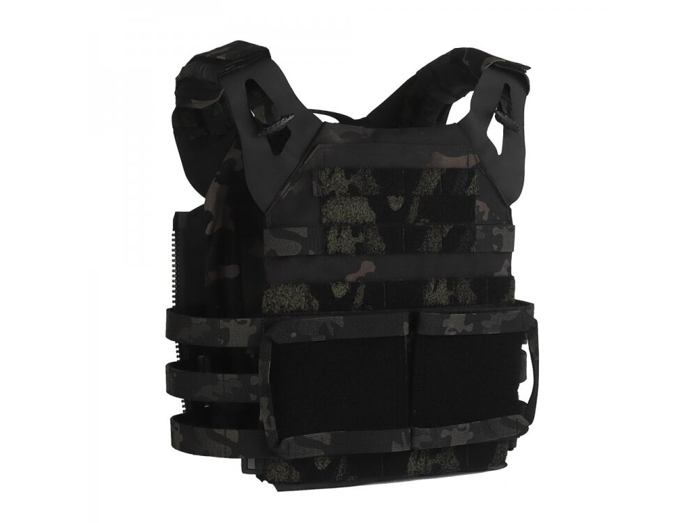 Plate Carrier Vest Wosport VE-99 Multicam Black 1