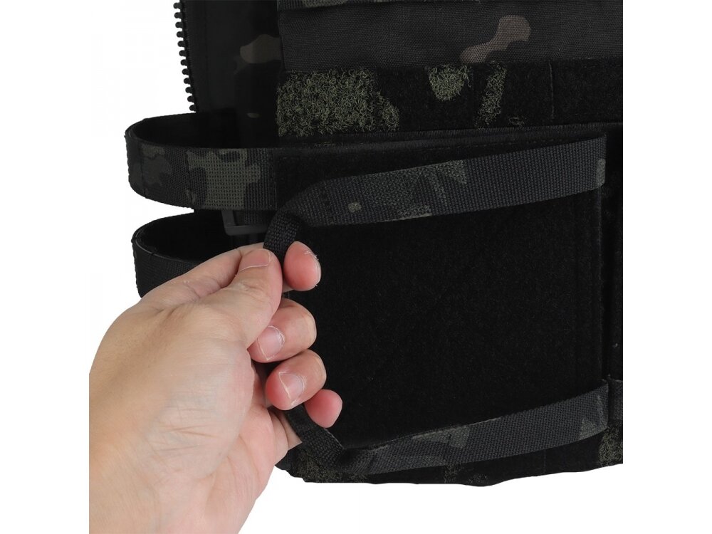 Plate Carrier Vest Wosport VE-99 Multicam Black 3