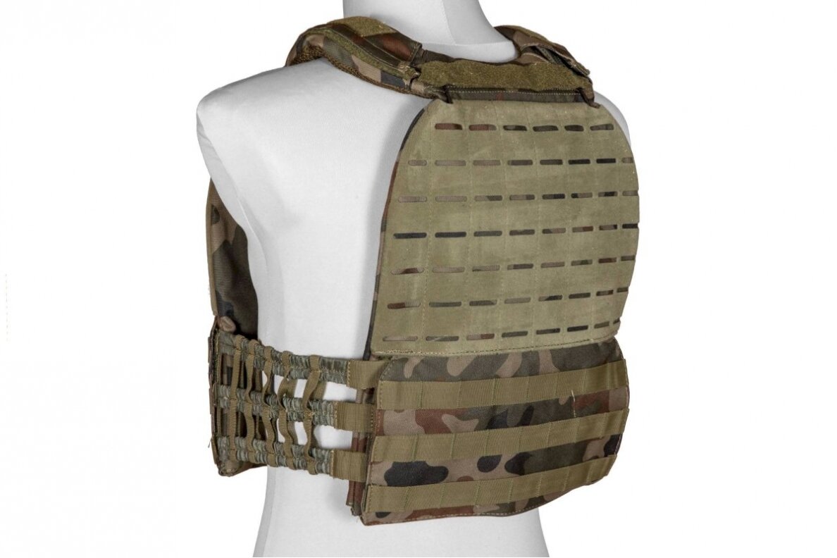 Plate Carrier MOLLE/Laser-Cut - WZ.93 Woodland Panther 3 Plate Carrier MOLLE/Laser-Cut - WZ.93 Woodland Panther 3