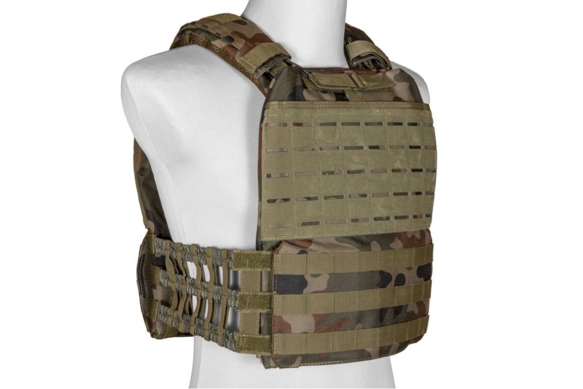 Plate Carrier MOLLE/Laser-Cut - WZ.93 Woodland Panther 5 Plate Carrier MOLLE/Laser-Cut - WZ.93 Woodland Panther 5