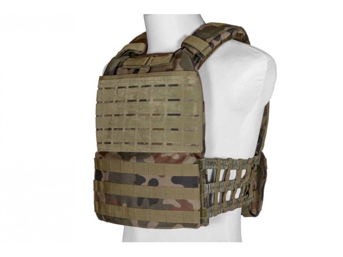 Plate Carrier MOLLE/Laser-Cut - WZ.93 Woodland Panther Plate Carrier MOLLE/Laser-Cut - WZ.93 Woodland Panther