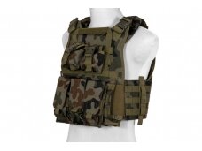 Plate Carrier Tactical Vest - WZ.93 Woodland Panther