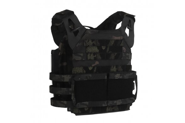 Plate Carrier Vest Wosport VE-99 Multicam Black 1