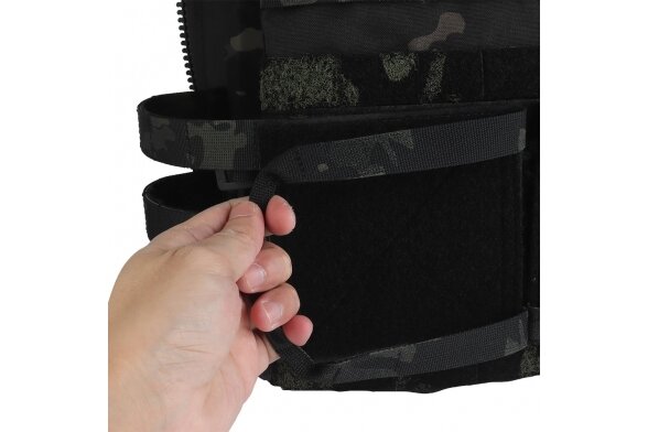 Plate Carrier Vest Wosport VE-99 Multicam Black 3
